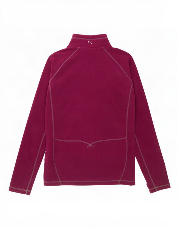 Rab Womens Tracksuit Top Jacket UK 14 Grande Poliéster Marrom