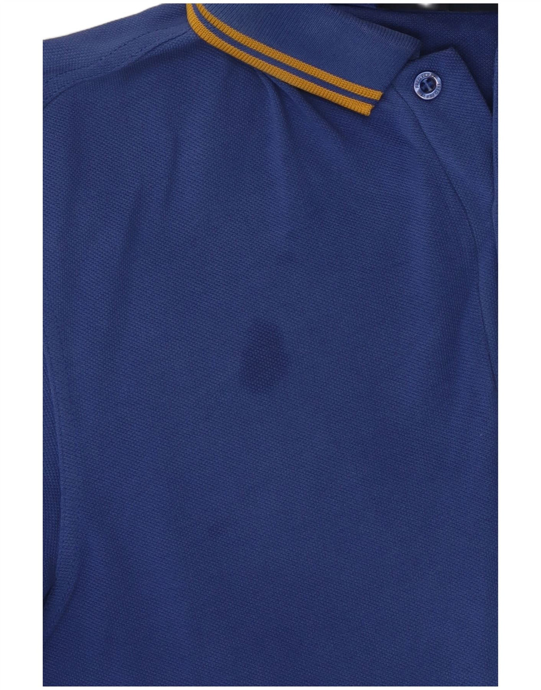 Camisa polo masculina Fred Perry algodão azul médio