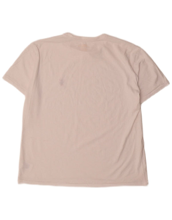 Camiseta masculina Polo Ralph Lauren Top médio algodão branco