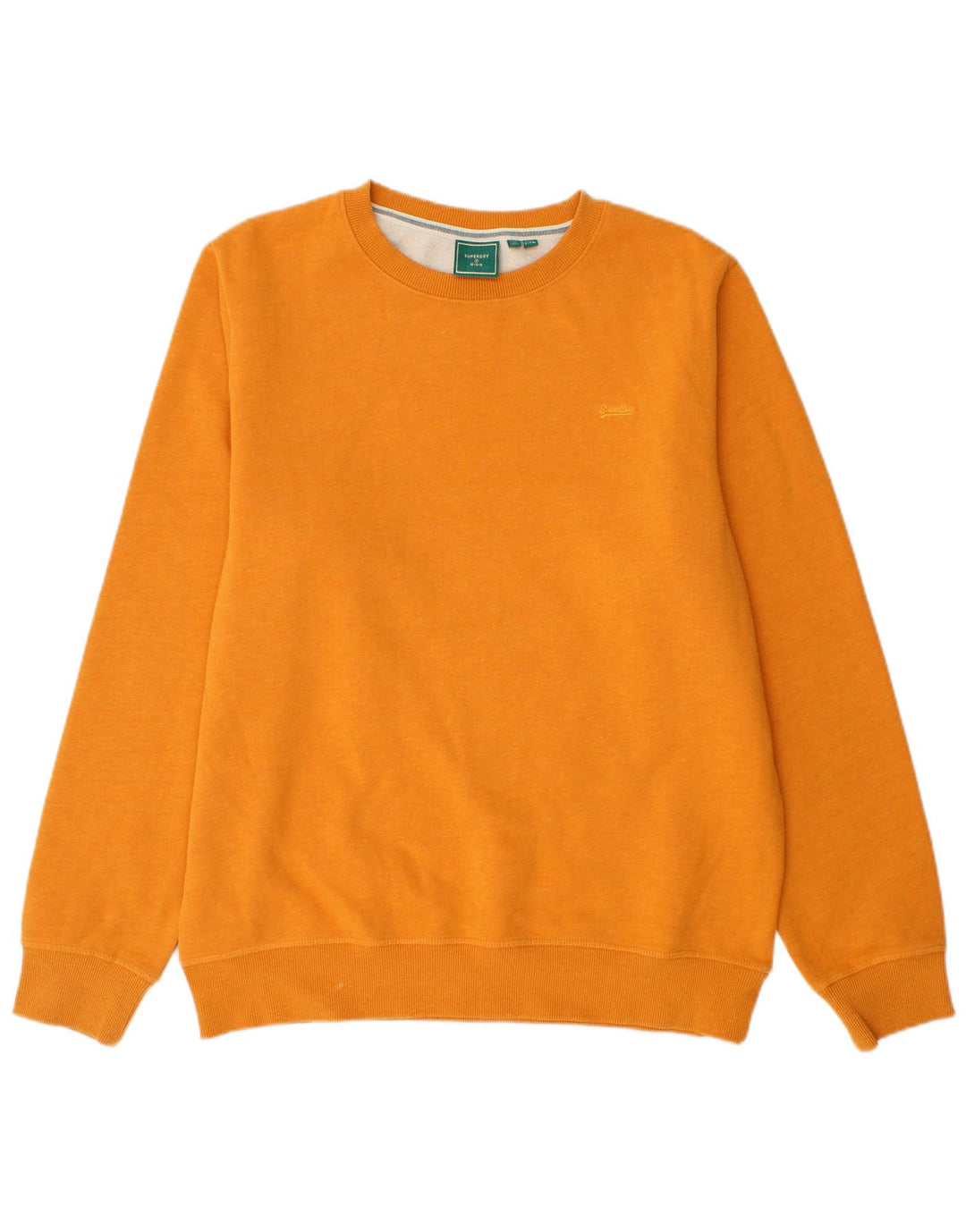 SUPERDRY moletom masculino 2XL algodão amarelo