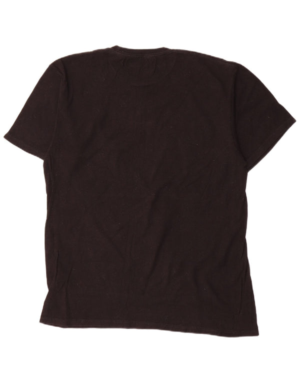 Camiseta Vans Masculina Classic Fit Graphic Top Grande Algodão Preto