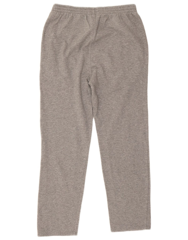 Calça de treino masculina Kappa XL cinza manchada de algodão
