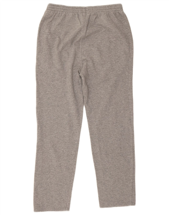 Calça de treino masculina Kappa XL cinza manchada de algodão