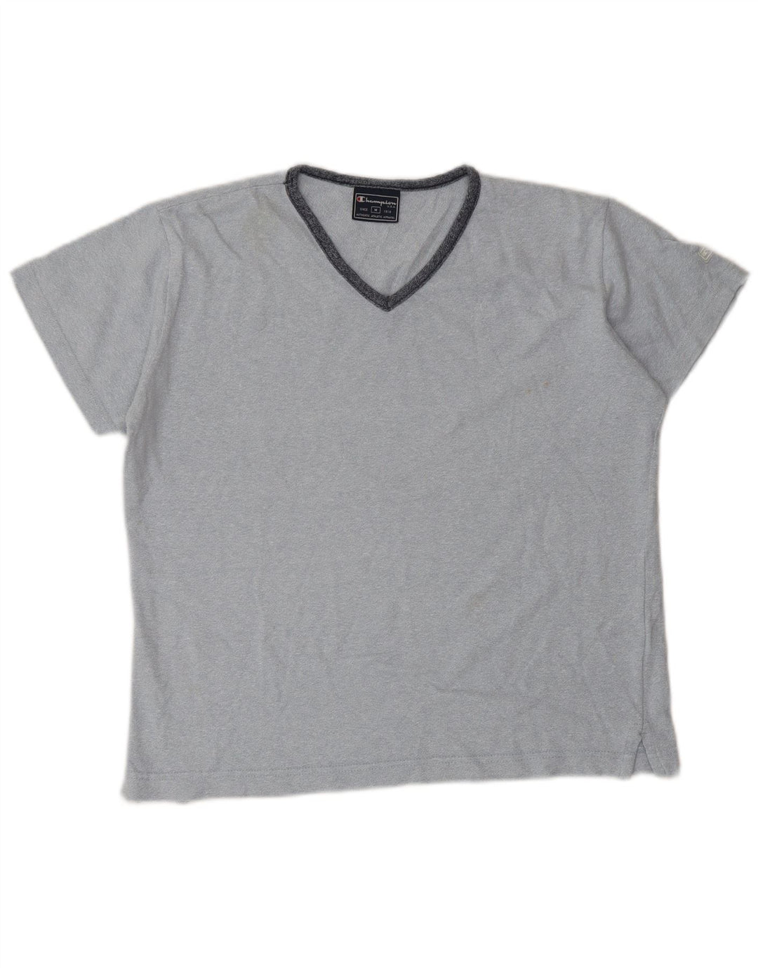 Camiseta feminina Champion UK 14 algodão azul médio