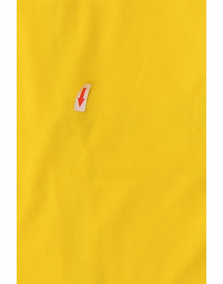 Nike Mens Tracksuit Top Jacket Pequeno Poliéster Amarelo