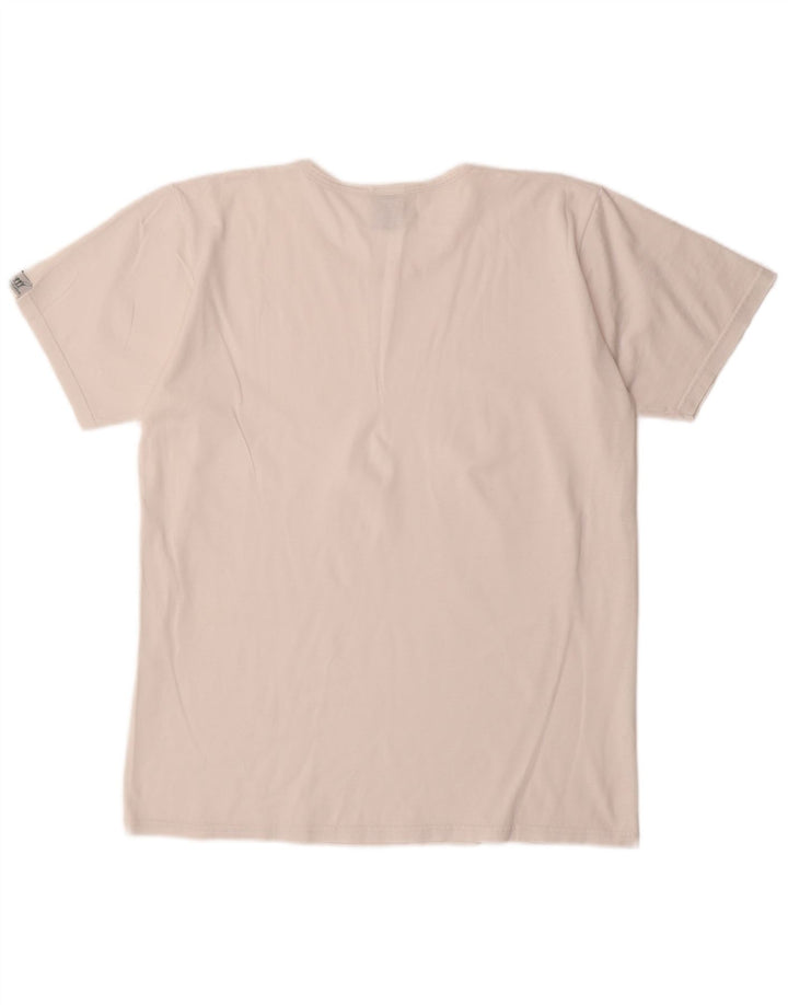Camiseta masculina HENRY COTTONS top médio off white algodão