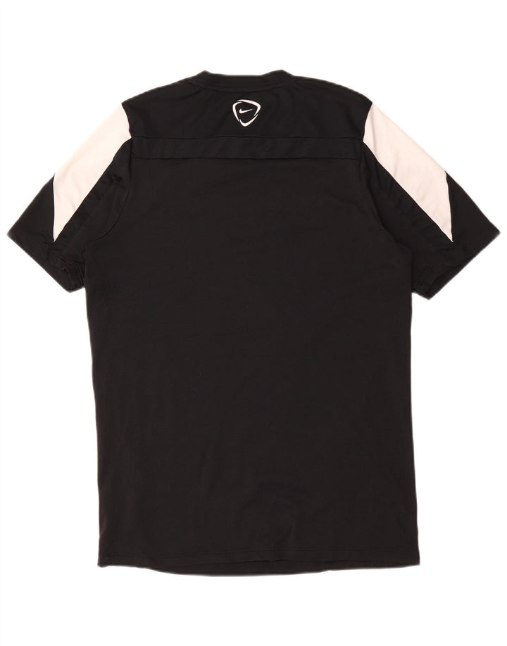 Camiseta Nike Masculina Dri Fit Top Grande Preto Colorblock Poliéster