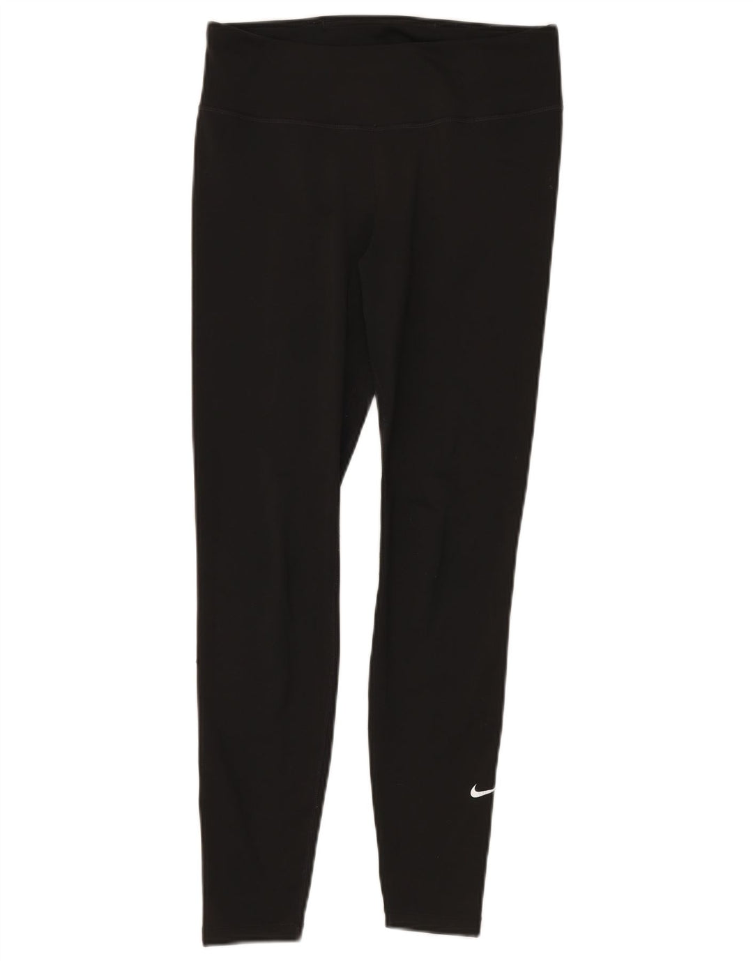 Leggings Nike Dri Fit Femininas UK 12 Médio Preto Poliéster