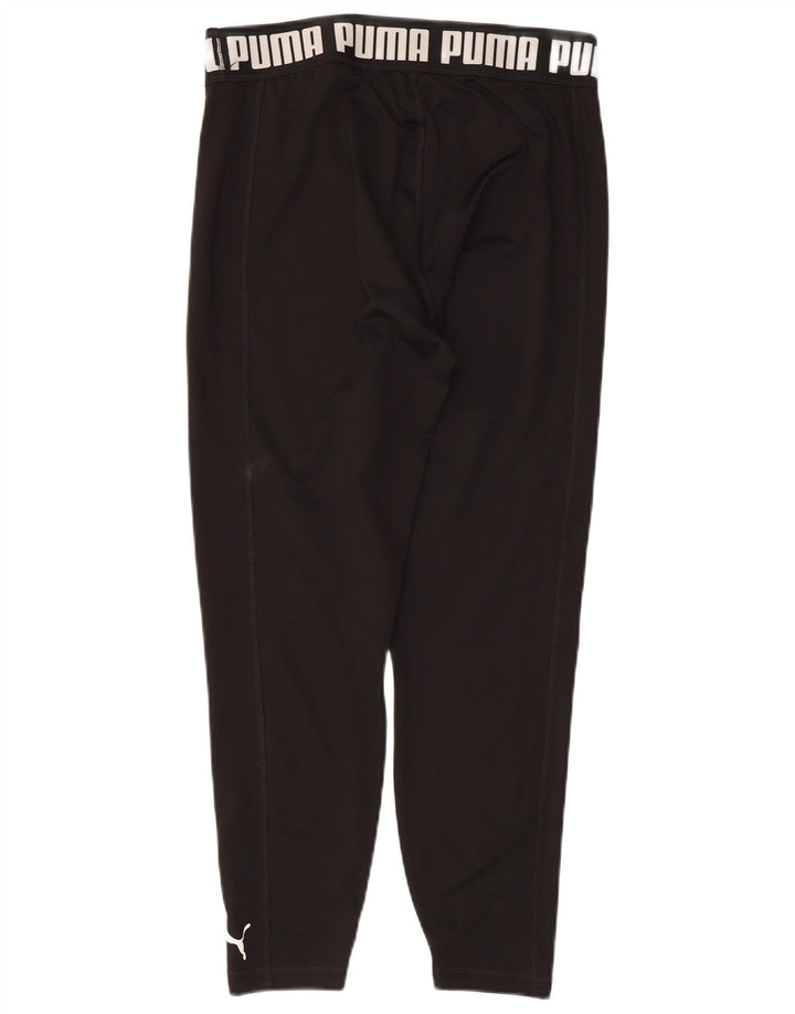 Leggings Puma Feminino Graphic Crop UK 14 Grande Preto