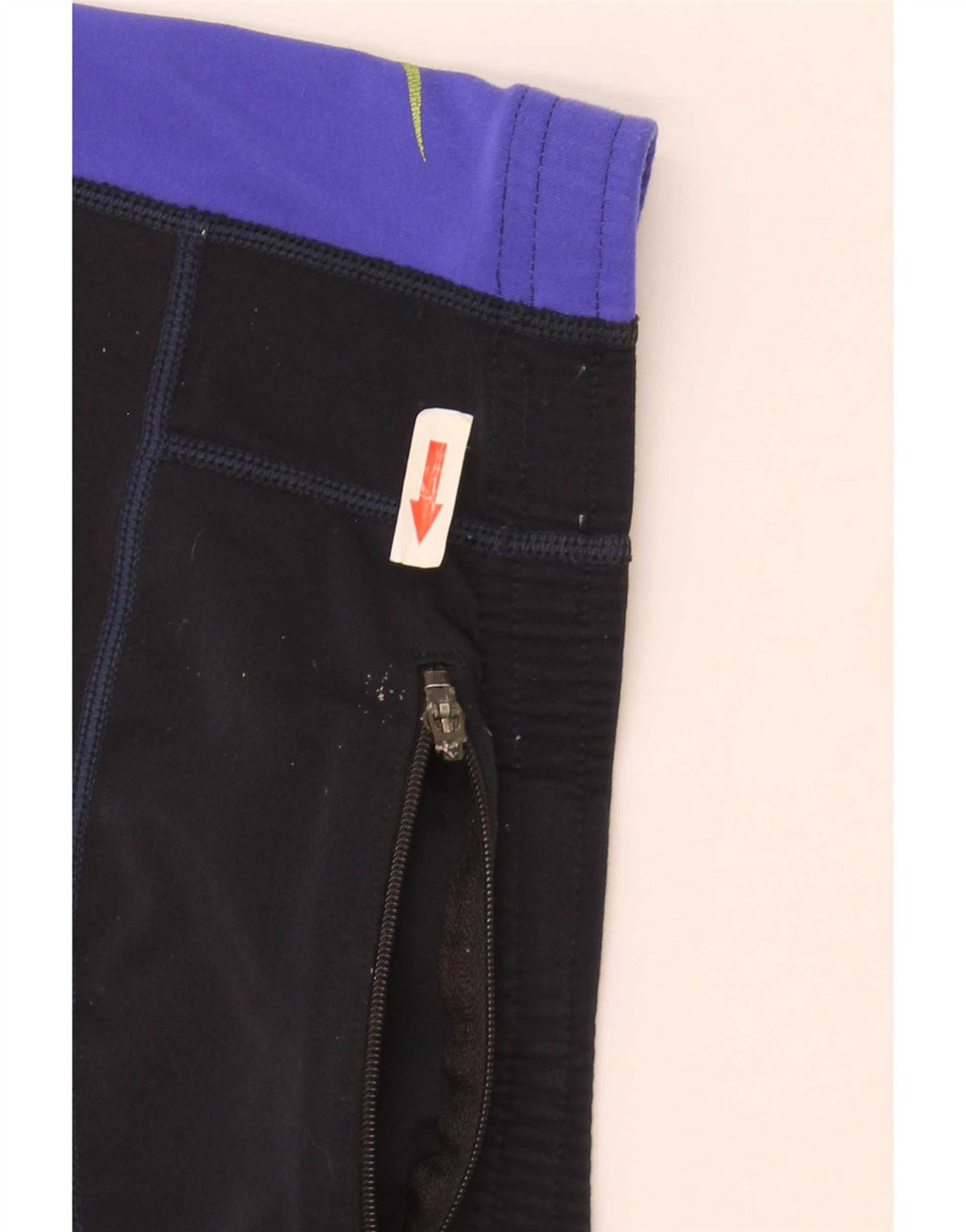 Leggings Nike Dri Fit Masculino UK 38/40 Médio Preto Colourblock Poliéster