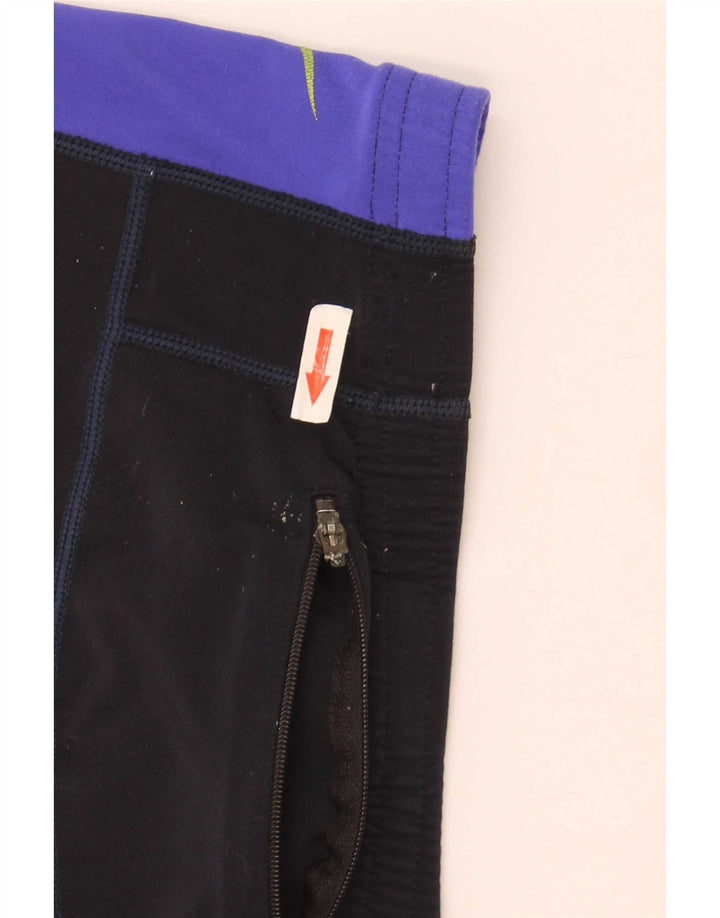 Leggings Nike Dri Fit Masculino UK 38/40 Médio Preto Colourblock Poliéster