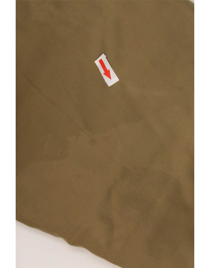 Jaqueta corta-vento masculina Henri Lloyd UK 44 2XL algodão cáqui