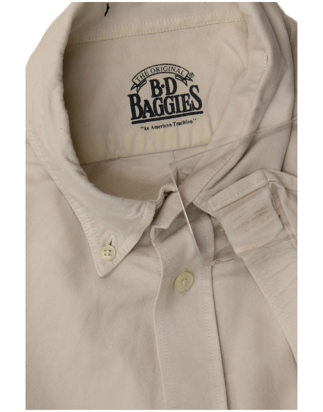 B. D. Camisa Baggies Masculina XL Off White Algodão