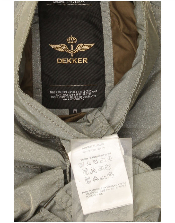 Jaqueta utilitária masculina Dekker UK 38 poliamida cinza médio