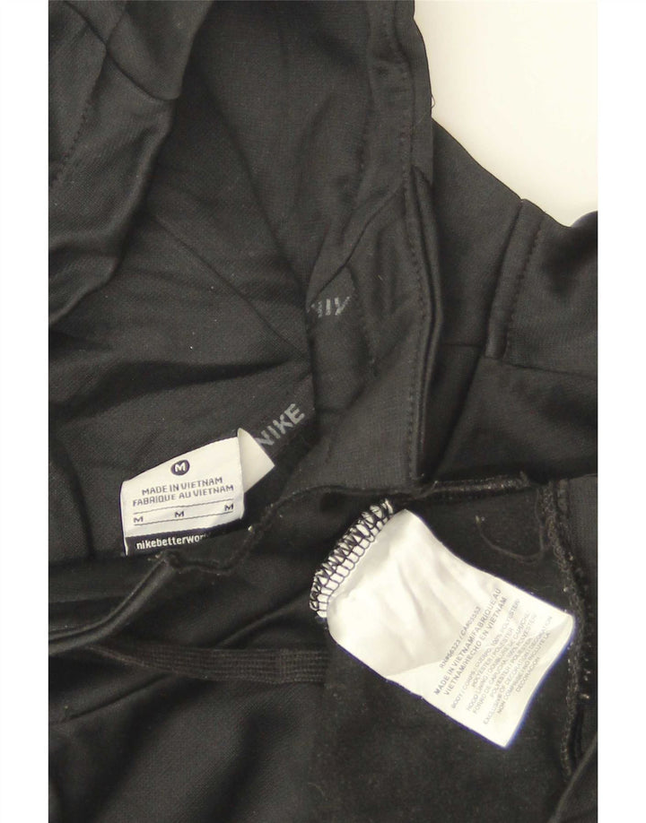 Jumper com capuz Nike masculino Therma-Fit médio preto poliéster
