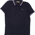 DIADORA Mens Polo Shirt XL Navy Blue Cotton Vintage Diadora and Second-Hand Diadora from Messina Hembry 