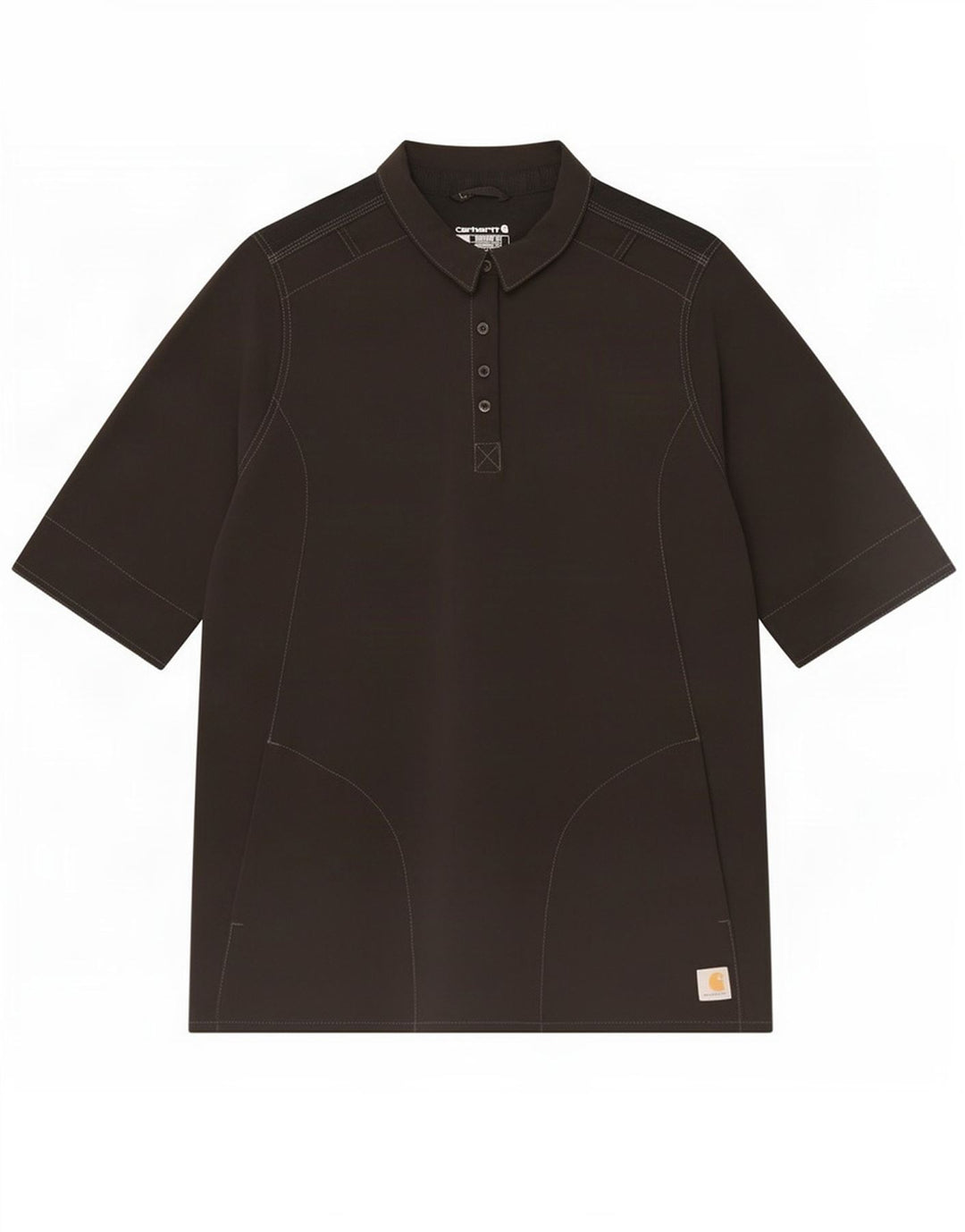 Pulôver masculino Carhartt de manga curta com ajuste moderno XL preto poliéster
