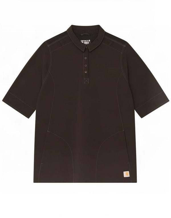 Pulôver masculino Carhartt de manga curta com ajuste moderno XL preto poliéster