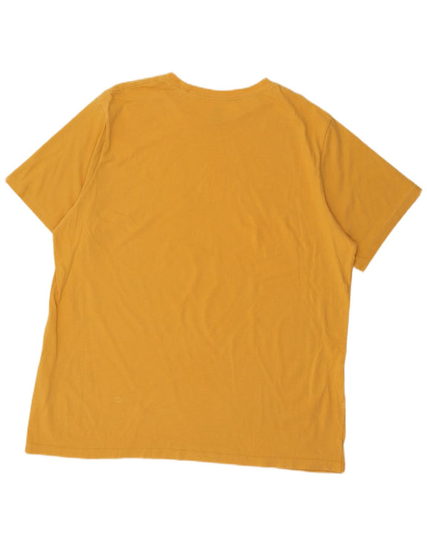 Camiseta masculina Levi's Relaxed Graphic Top XL de algodão amarelo