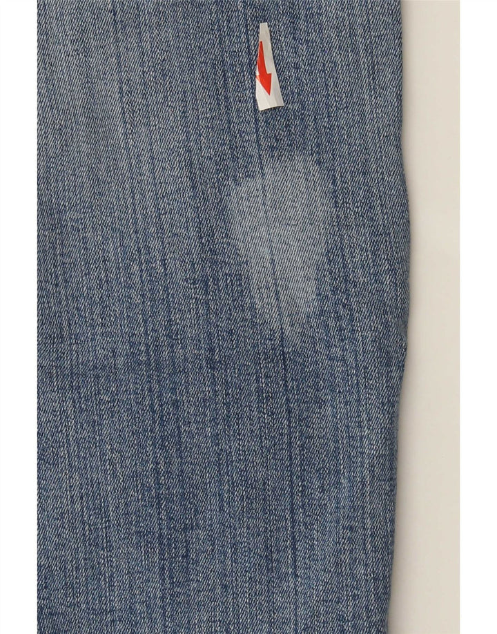 Calça Jeans Levis Masculina Distressed Slim W31 L29 Azul Algodão