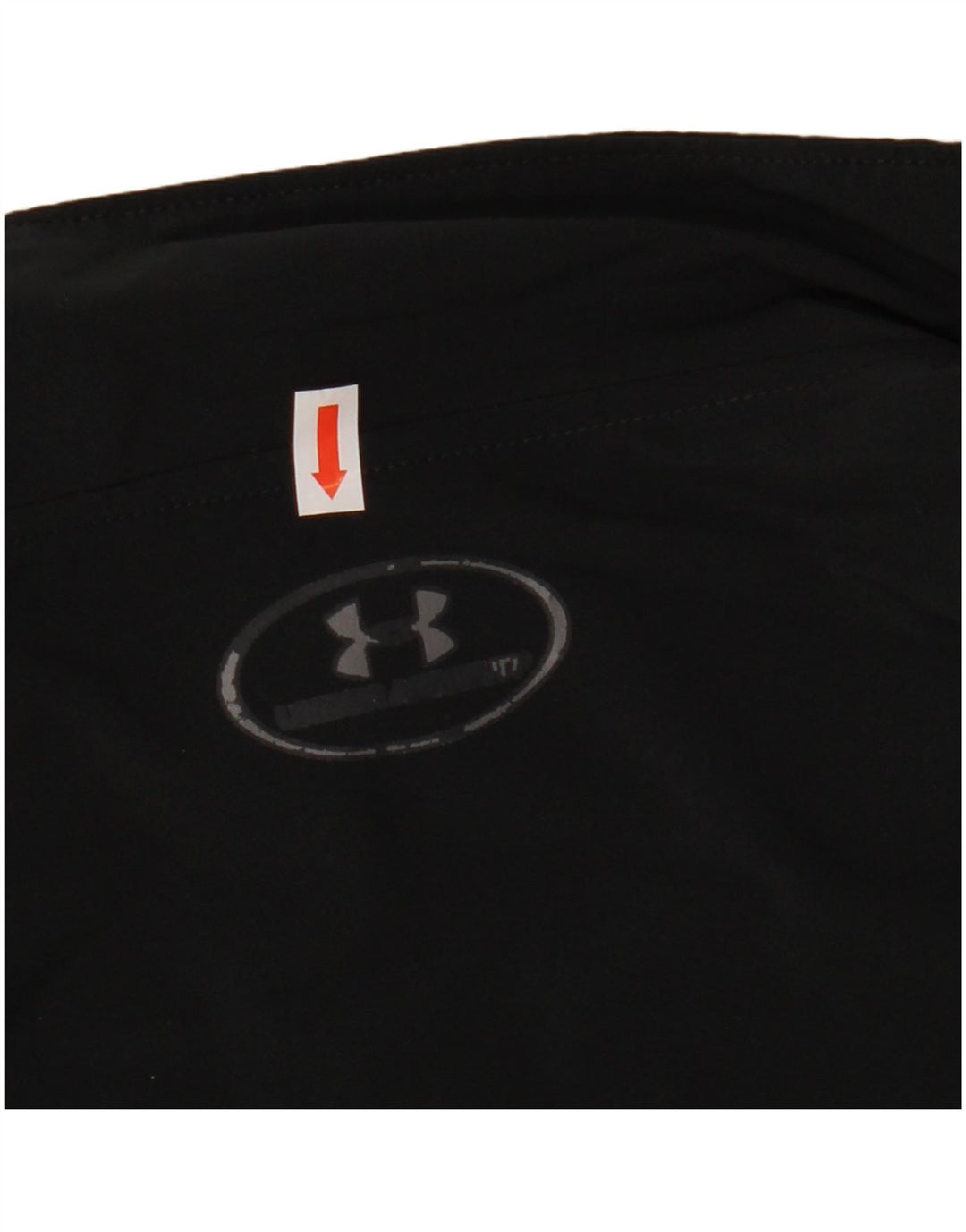 Under Armour Mens Treino Top Jacket Grande Poliéster Colorblock Preto