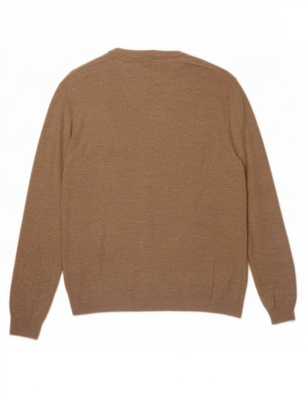 Suéter cardigã masculino Zara grande bege