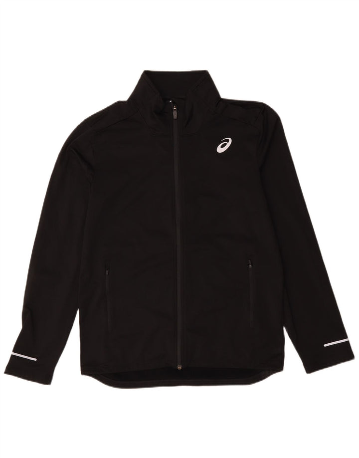 Asics Mens Tracksuit Top Jacket Pequeno Preto
