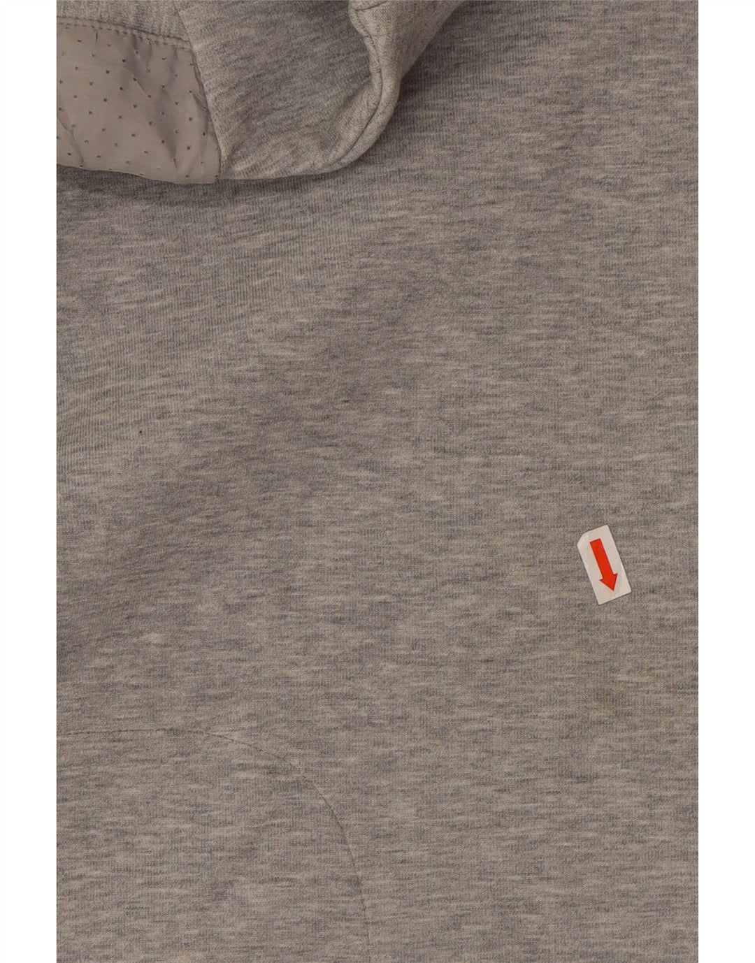 NIKE Womens Zip Hoodie Sweater UK 16 Large Grey Cotton Vintage Nike and Second-Hand Nike from Messina Hembry 