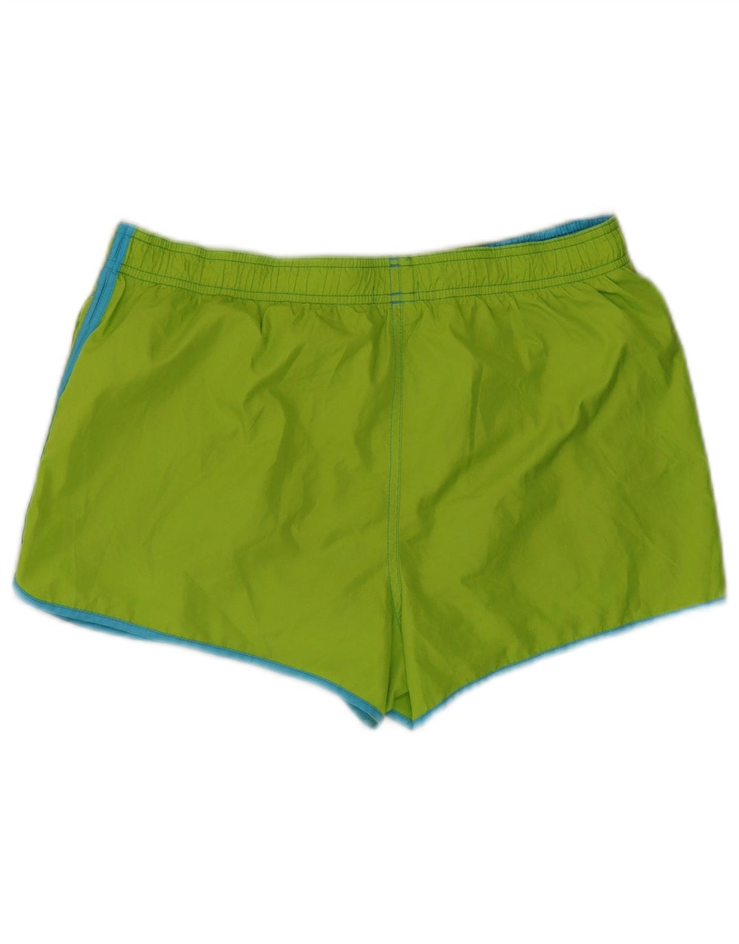 Shorts de natação feminino Calvin Klein gráfico UK 14 verde médio