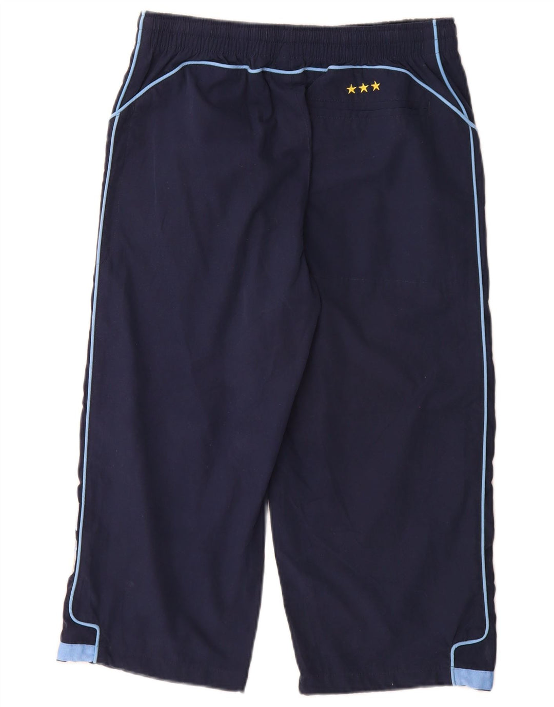 Calça de treino masculina Nike Graphic Capri médio azul marinho colorblock