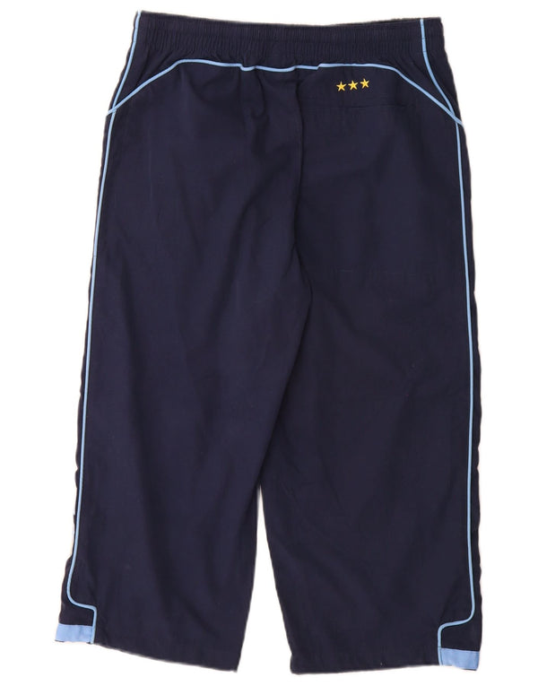 Calça de treino masculina Nike Graphic Capri médio azul marinho colorblock