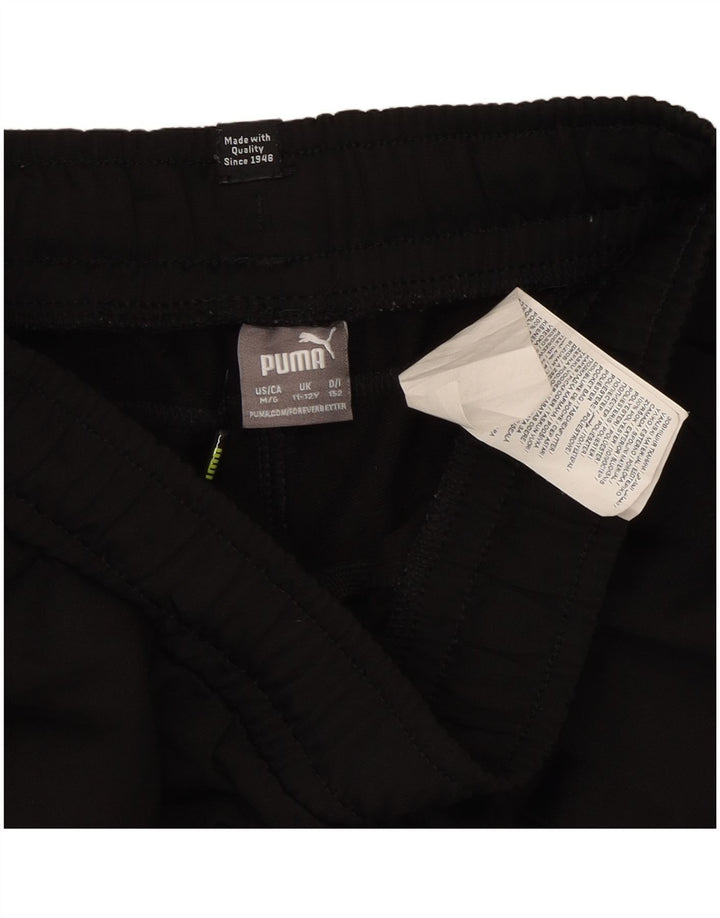 Calças de treino Puma Boys Joggers 11-12 anos preto poliéster