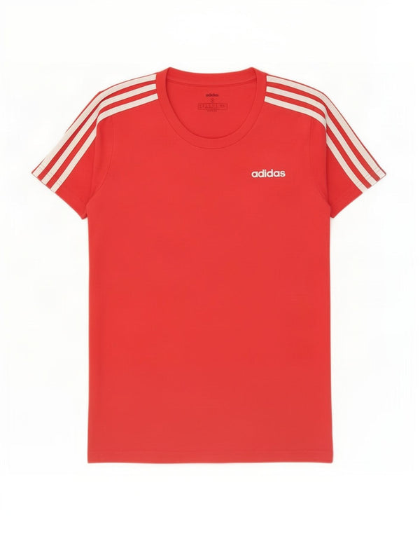 Camiseta Adidas Feminina Top UK 8/10 Pequena Vermelha