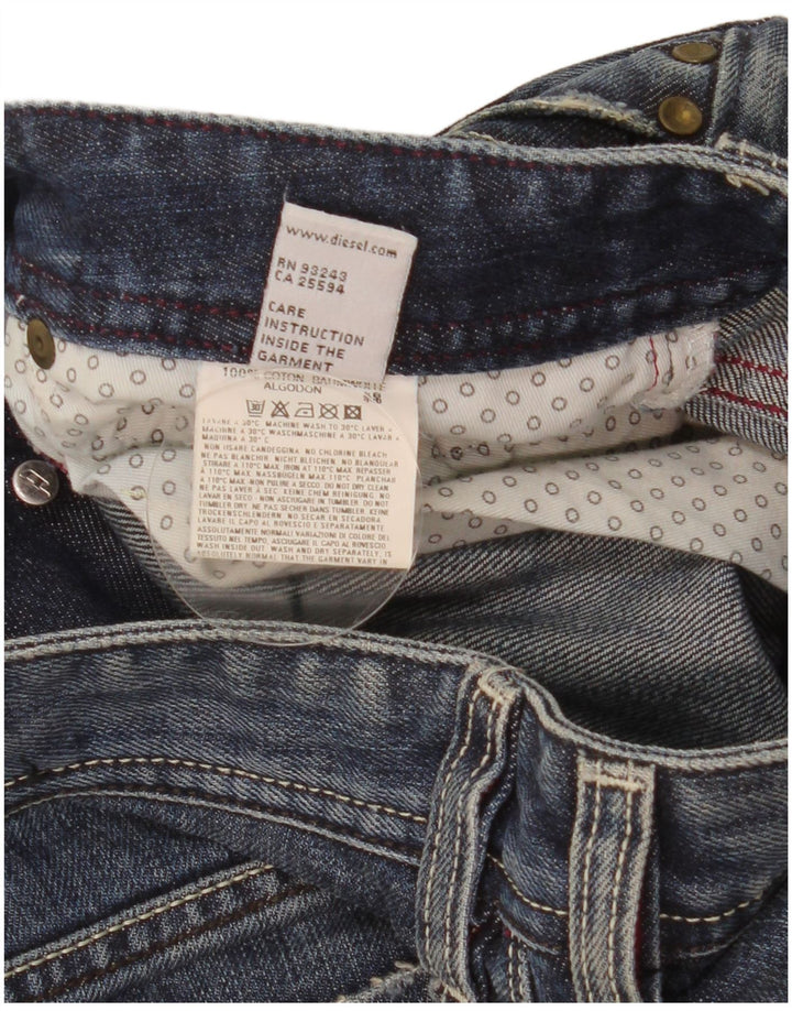 Jeans retos masculinos Diesel W29 L32 algodão azul