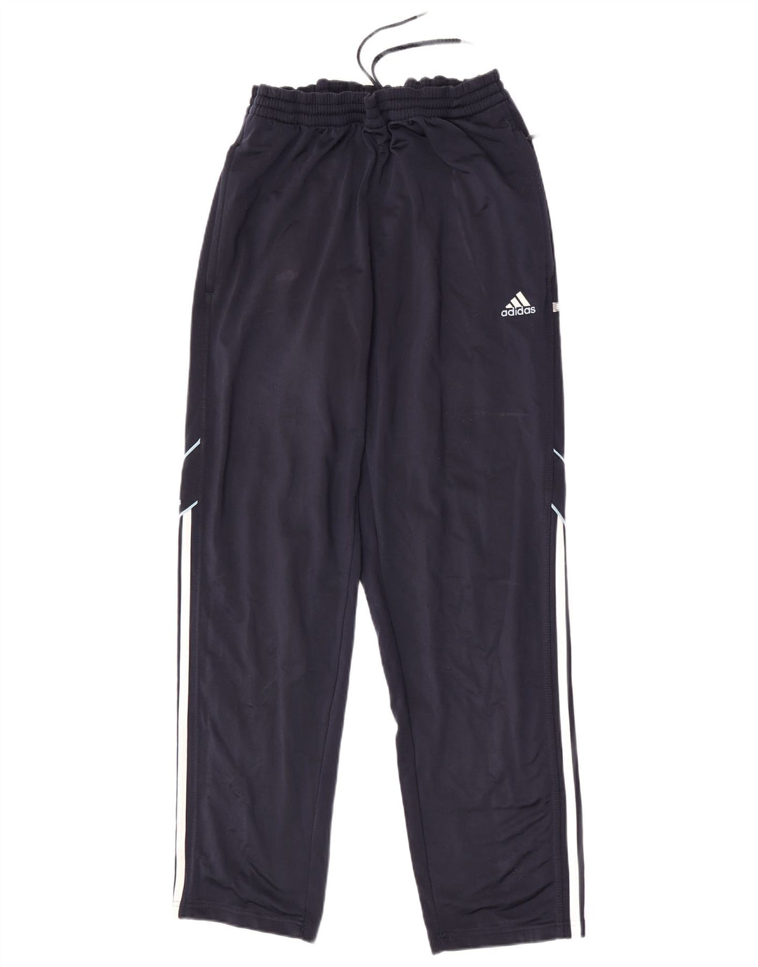 Calça de treino masculina Adidas grande poliéster azul marinho