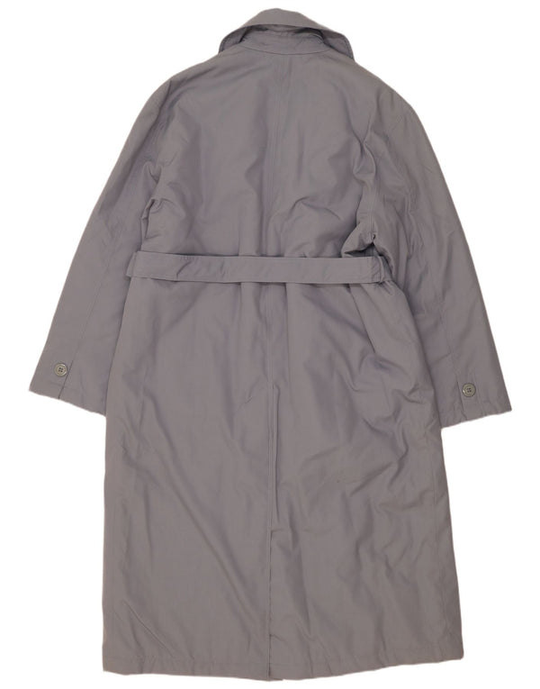 Sobretudo masculino vintage UK 38 cinza médio