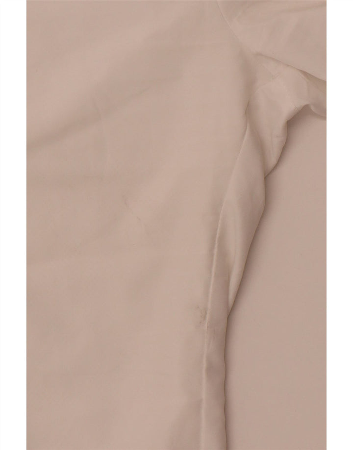 Calça de treino capri feminina Nike UK 8/10 pequena branca esportiva