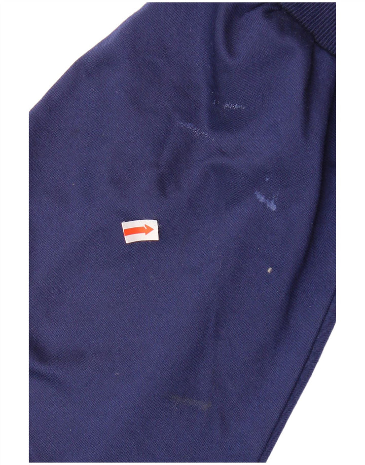 Jaqueta masculina KAPPA com agasalho gráfico grande bloco colorido azul marinho