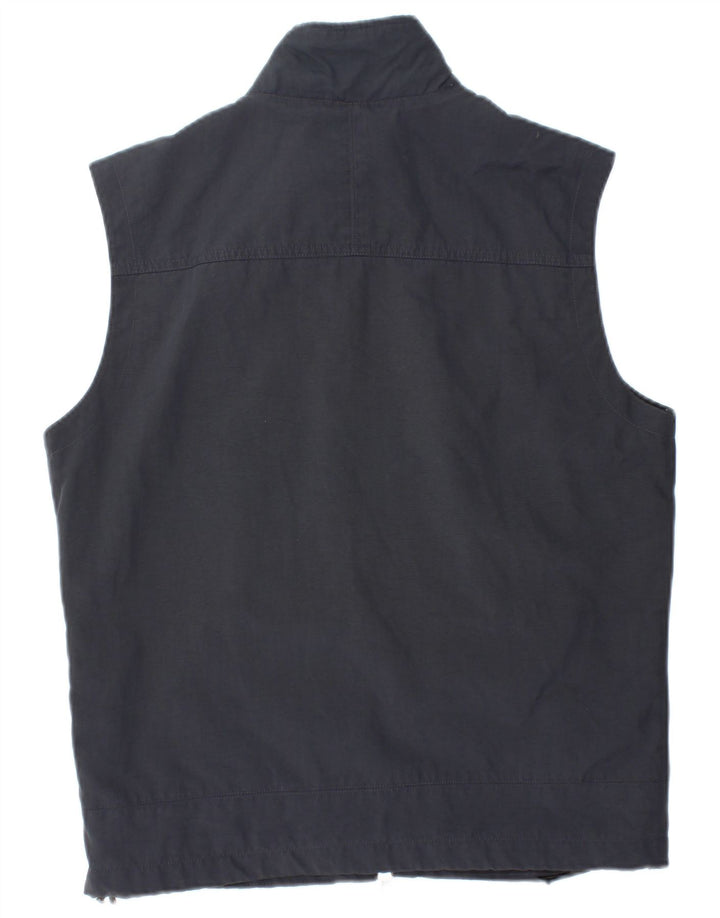 Colete gráfico feminino Woolrich UK 14 médio azul marinho
