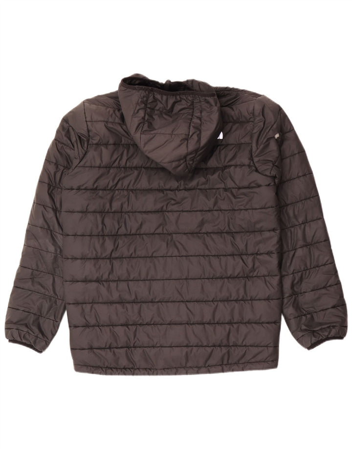 Casaco acolchoado com capuz The North Face Boys 14-15 anos XL preto poliéster