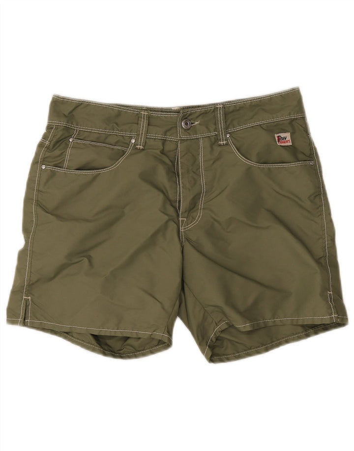 Shorts de natação masculino Roy Rogers IT 45 pequeno cáqui