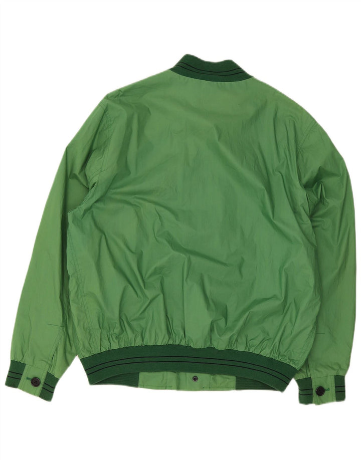 Jaqueta bomber masculina vintage IT 50 grande verde