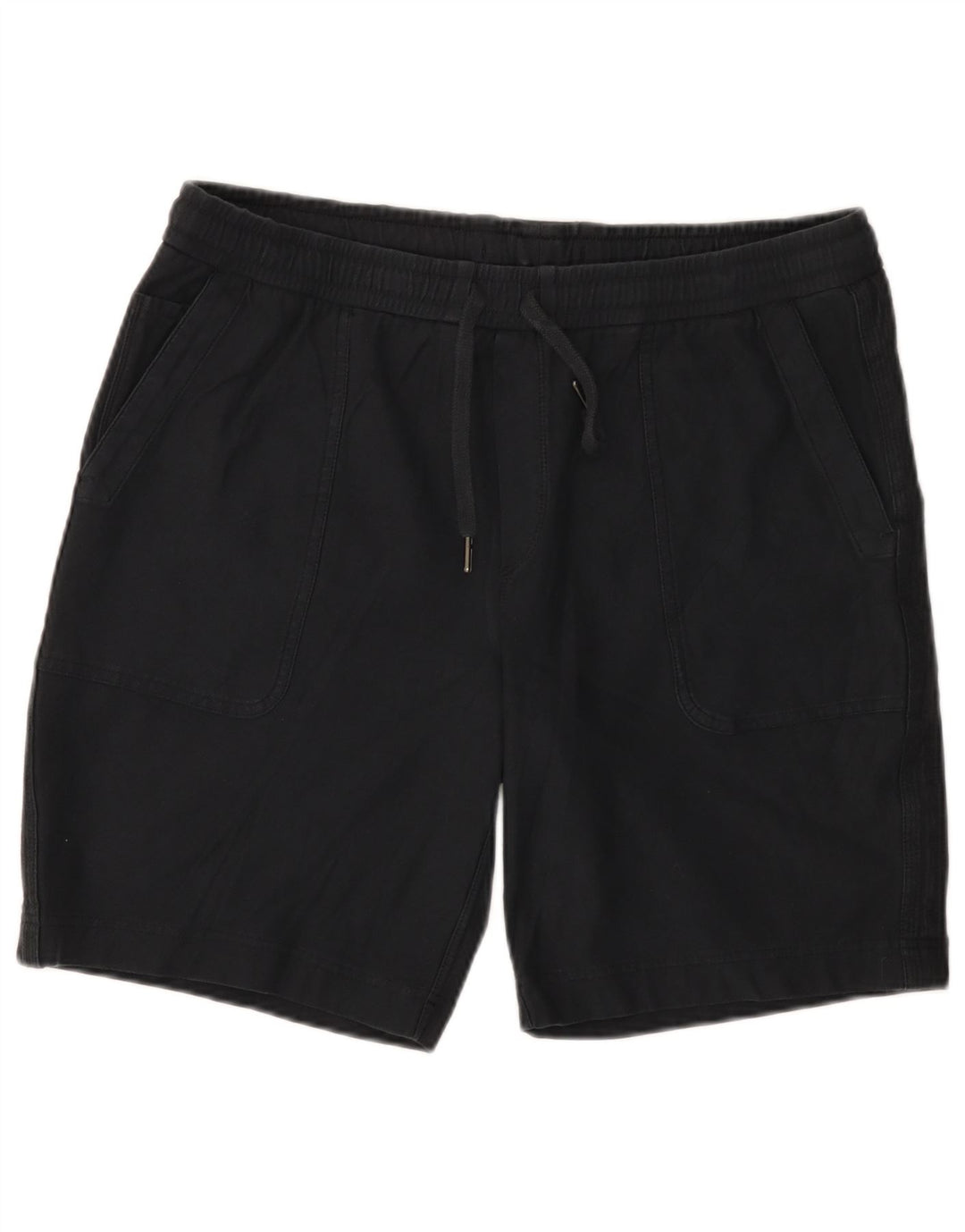 Shorts Chino Masculino Athleta Grande W34 Azul Marinho Algodão