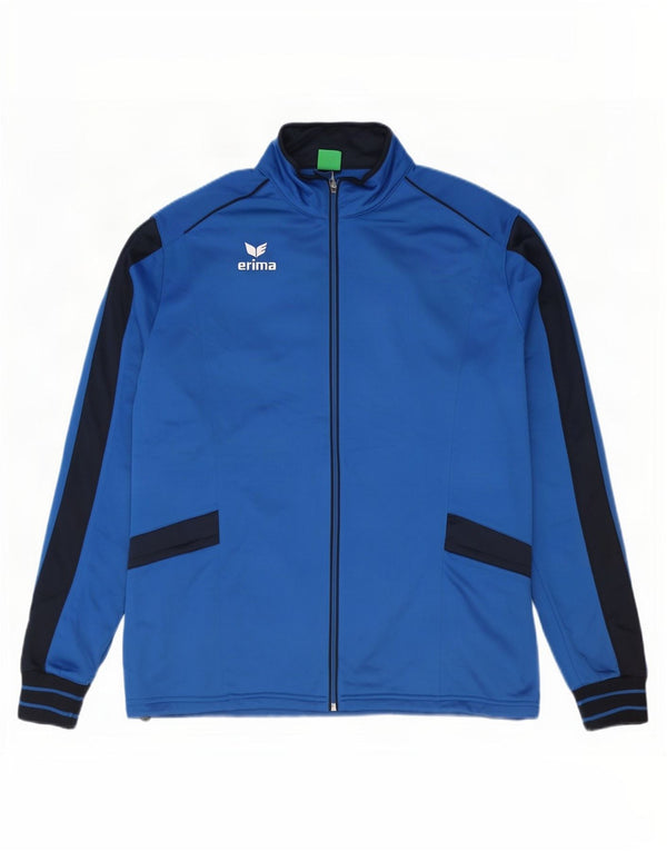 Jaqueta masculina de treino Erima UK 46/48 2XL azul colorblock