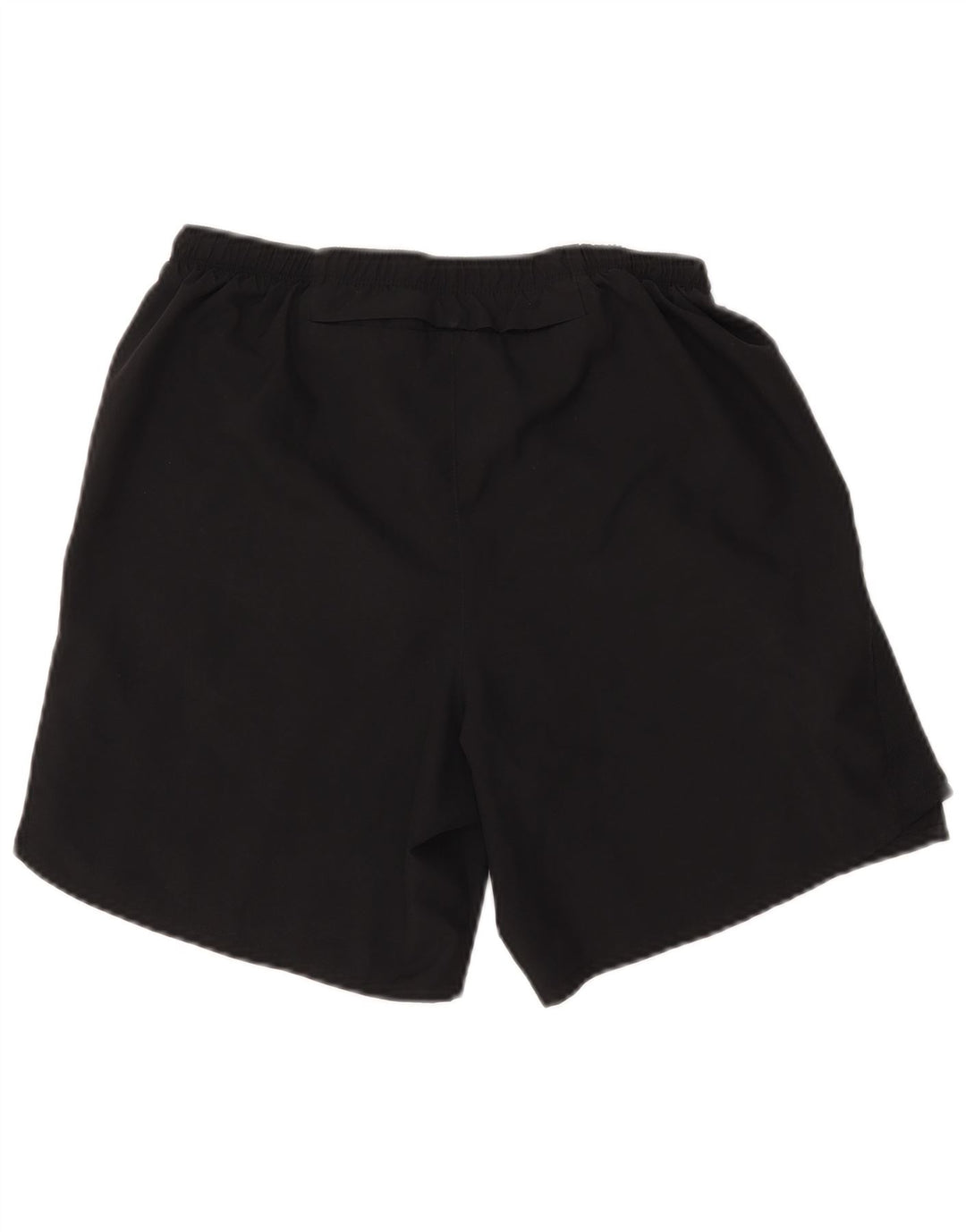 Shorts esportivos femininos NIKE UK 12 poliéster preto médio