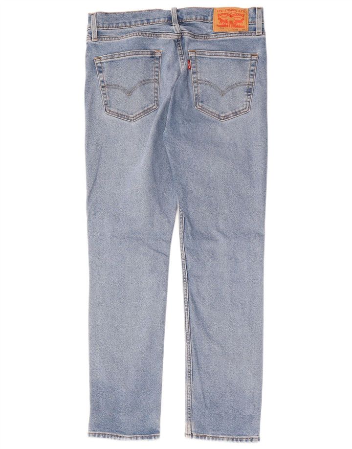 Levi's Masculino 511 Slim Jeans W32 L30 Azul Algodão