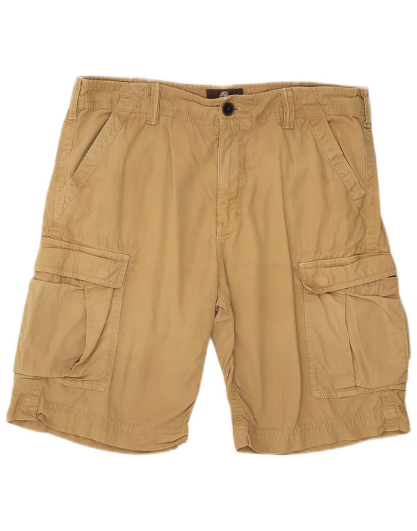 TIMBERLAND Mens Earthkeepers Cargo Shorts W34 Grande Bege