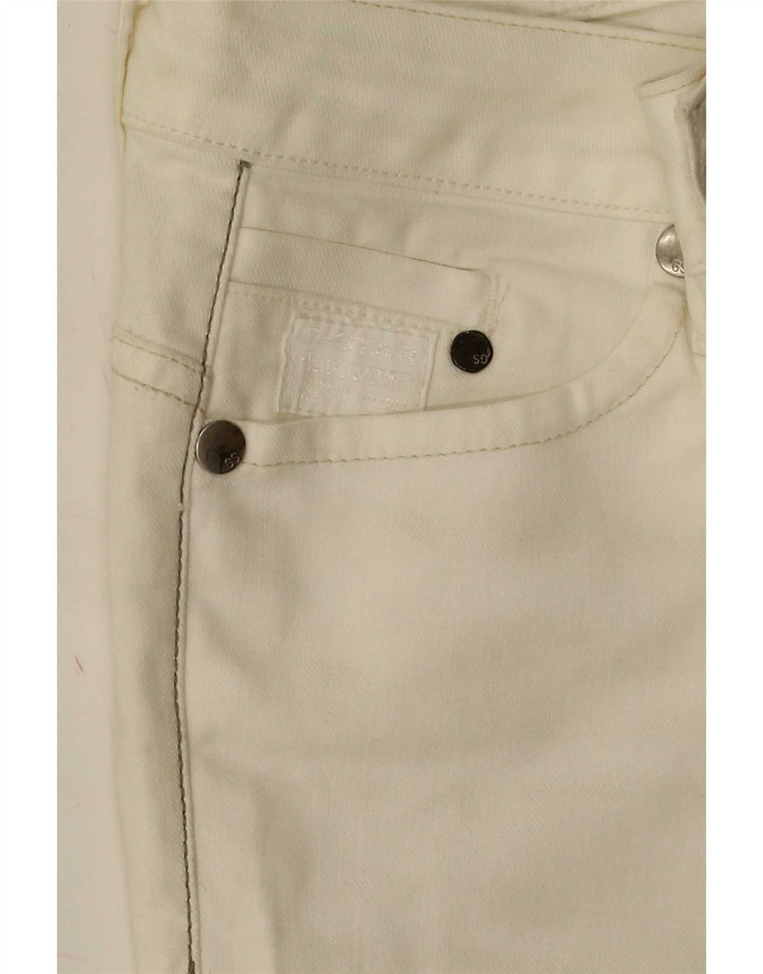 Jeans Slim Feminino G-Star W28 L33 Branco