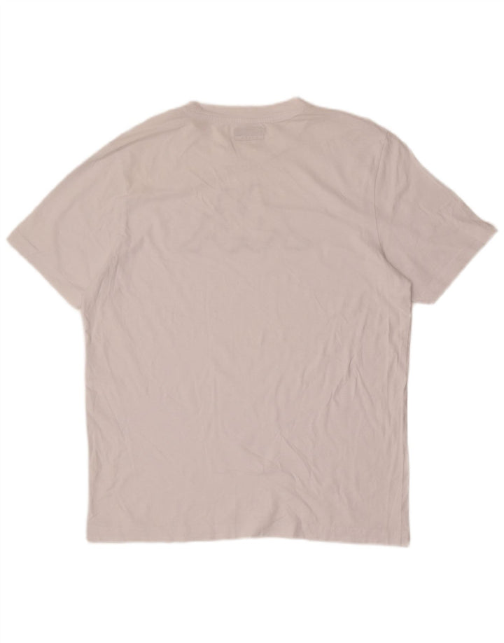 Camiseta gráfica masculina KAPPA Top grande branco
