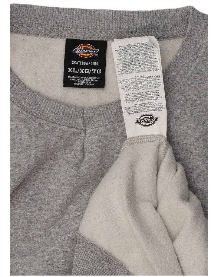 DICKIES moletom masculino jumper XL algodão cinza